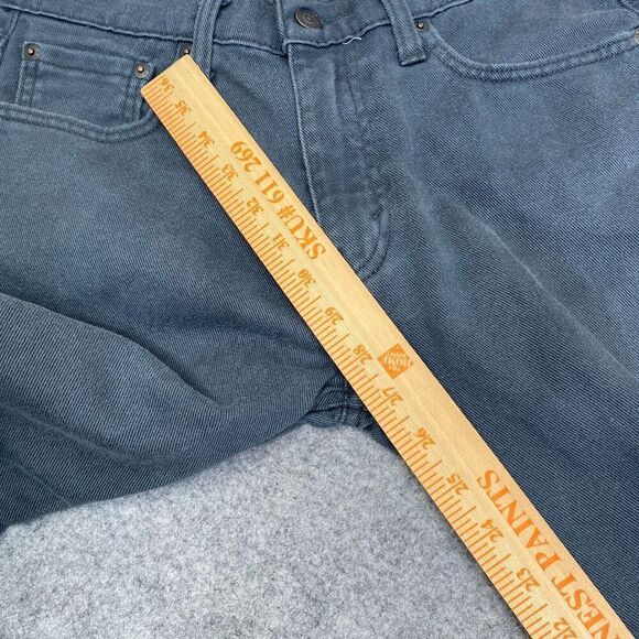 Levis Jeans Men 512 Slim Fit Tapered Leg Medium Wash Tag 30x30 Stained - Picture 7 of 11